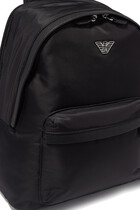 Eagle Logo Nylon Backpack