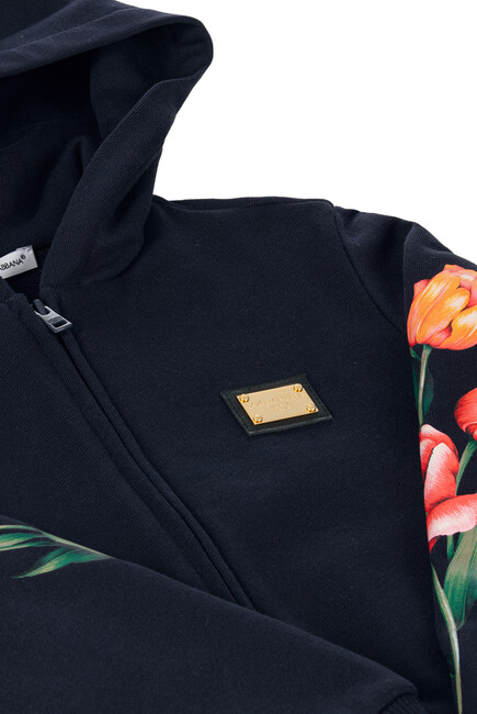 Kids Tulip Zip-Up Hoodie