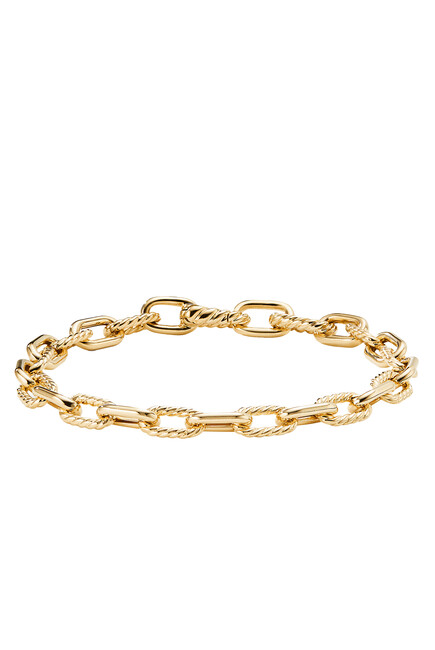 Madison Chain Bracelet, 18k Yellow Gold