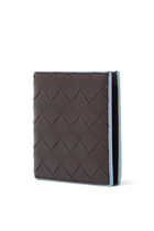 Intrecciato Slim Bi-Fold Wallet