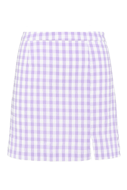 Colette Check Mini Skirt