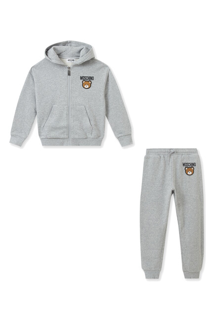 Kids Teddy Bear Logo Tracksuit