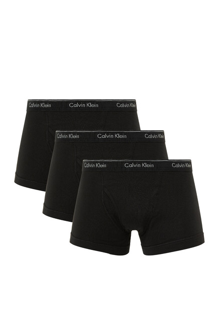 Cotton Classic Trunks, Three Pack