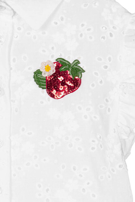 Kids Sequin Embroidered Blouse