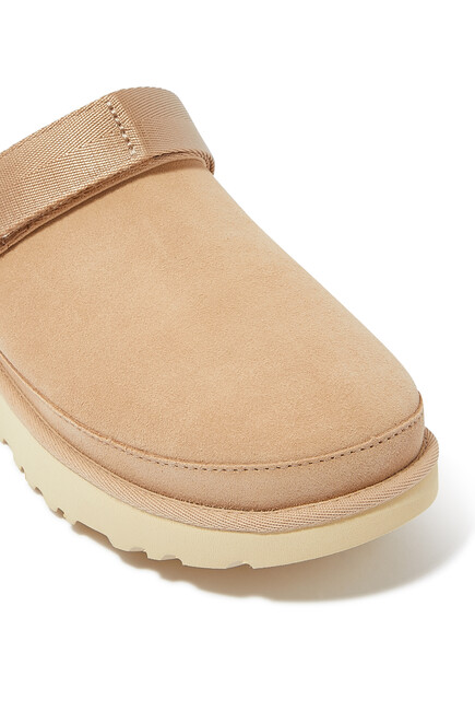 Goldenstar Suede Clogs