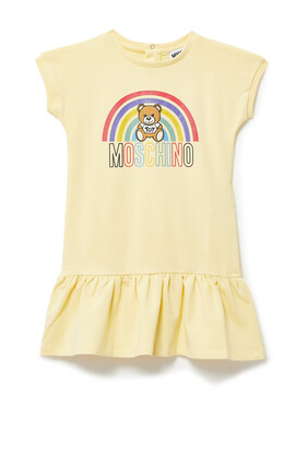 Rainbow Teddy Dress