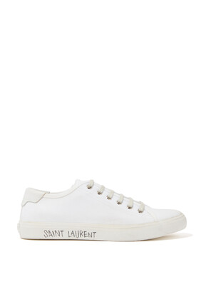 Malibu Sneakers in Canvas & Leather