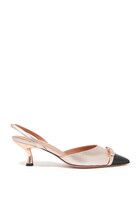 Bernadette 45 Metallic Leather Pumps