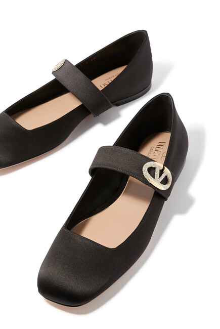 Vlogo Locker Mary Jane Ballerinas