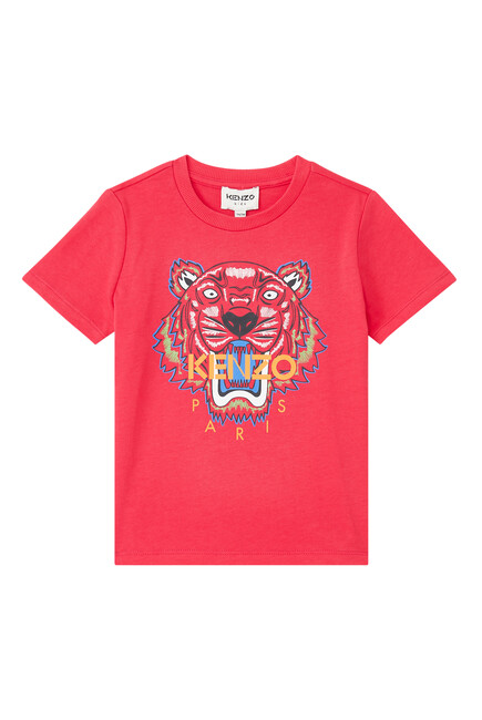 kennis Drijvende kracht excelleren Buy Kenzo Tiger Print T-Shirt for Girl | Bloomingdale's KSA