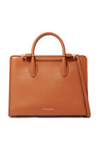 Allegro Midi Leather Tote Bag