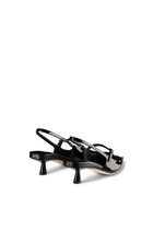 Didi 45 Patent Leather Slingback Pumps