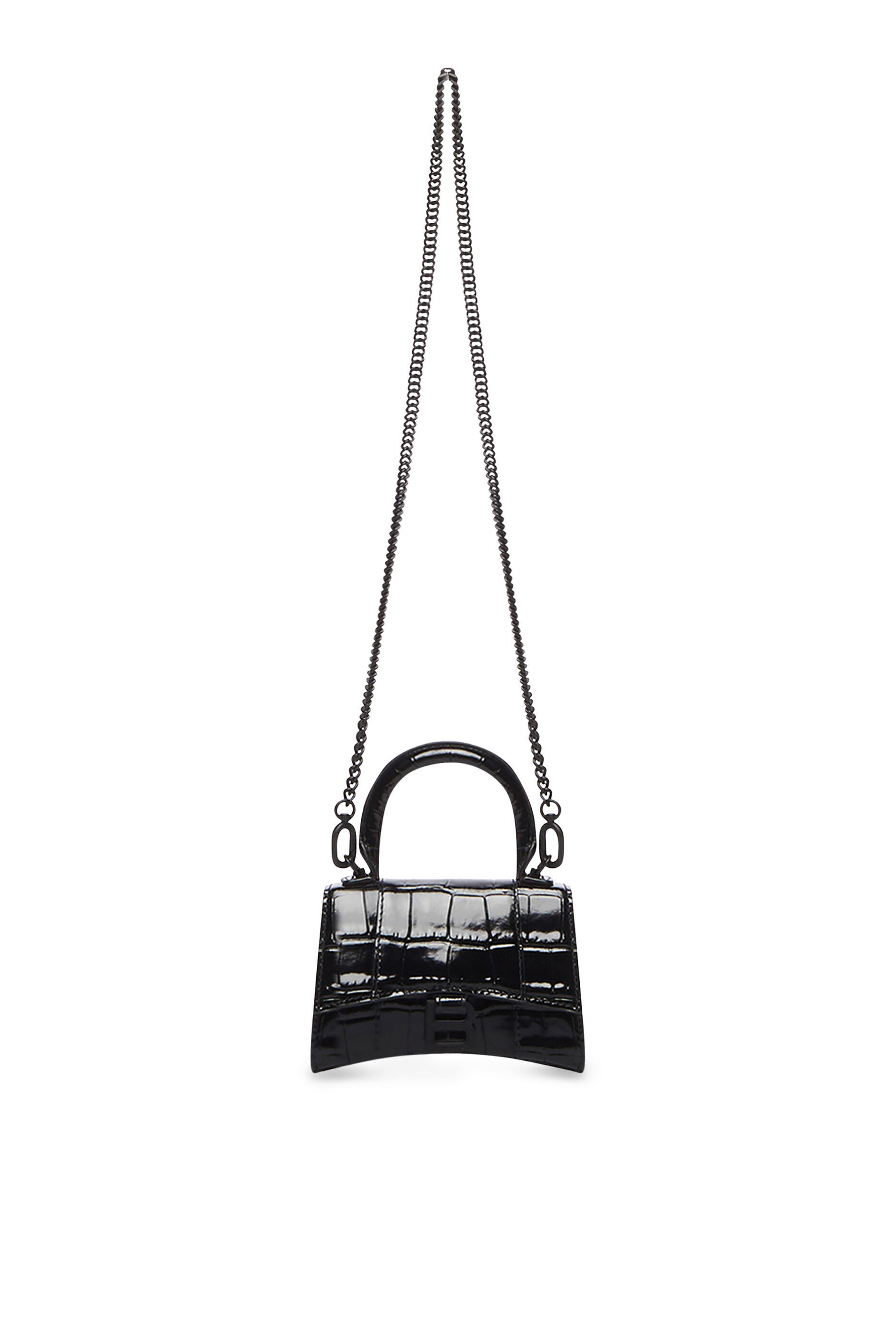 Balenciaga Black Micro Backpack Keyring  SSENSE