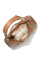 Piper Large Pebbled Leather Shoulder Bag