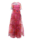 Hyacinth TieredOrganza Dress