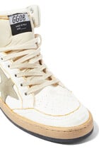 Sky-Star Nappa Leather Sneakers