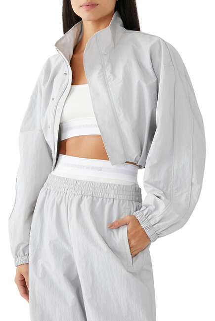 Bolero Track Jacket With Bra Top