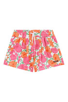 Kids Floral Print Shorts