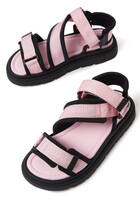 Kids Strappy Grosgrain Sandals