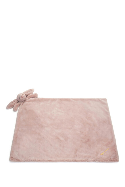 Kids Bashful Luxe Bunny Rosa Blankie