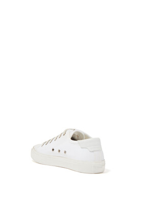 Malibu Sneakers in Canvas & Leather