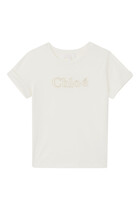 Logo Embroidered T-Shirt