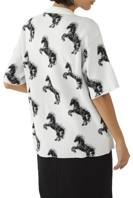 Pixel horse Wool T-Shirt