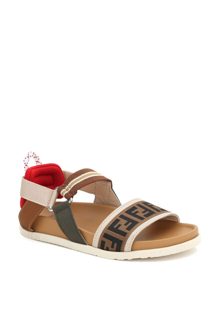 Kids FF Logo Sandals