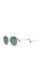 Yoyo Round Aviator Sunglasses