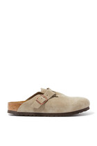 Boston Suede Clogs