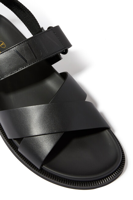 Leather Strap Sandals