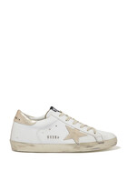 Super-Star Sneakers with Gold Foxing