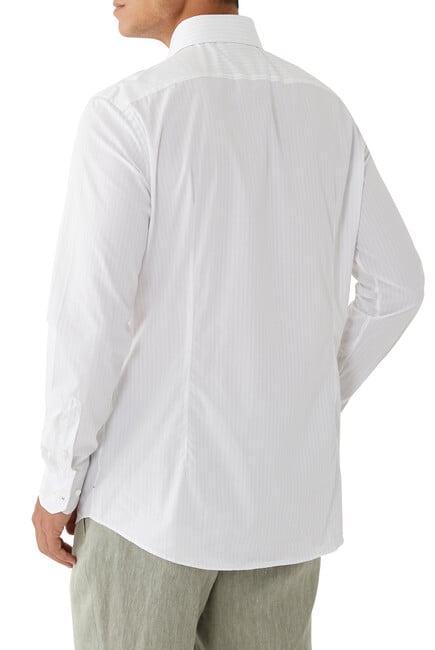 Slim-Fit Cotton Shirt