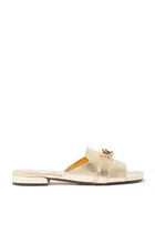 Nako Flat Metallic Sandals