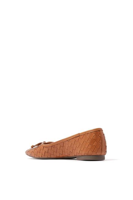 Arissa Woven Ballerina Flats