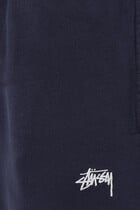 Garment Dyed Cotton Fleece Stock Logo Pant