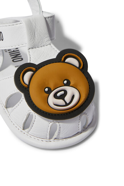 Kids Toy Bear Patch Sandals