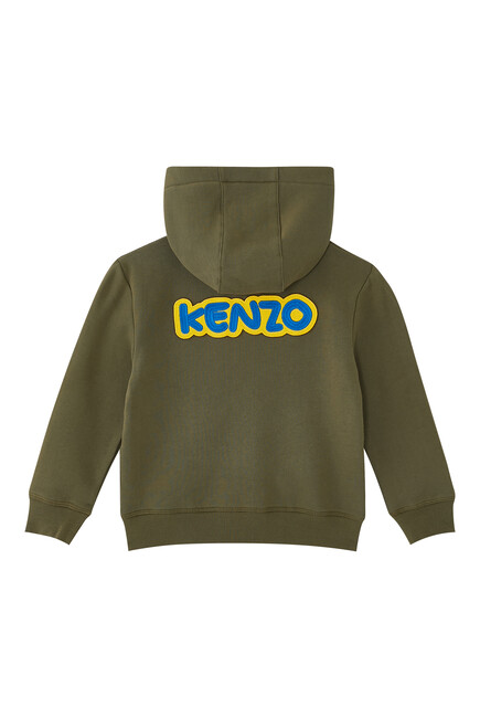 Kids Logo Patch Hooded Sweatshirt