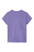 Logo Cotton Blend T-Shirt