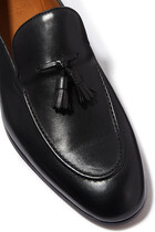 Leather Tassles Loafers