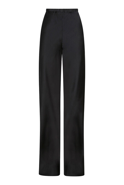 Mezzanotte Bias-Cut Pants