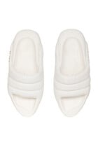 B-IT Quilted Leather Slides