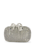 Silver Chainmail Clutch Bag