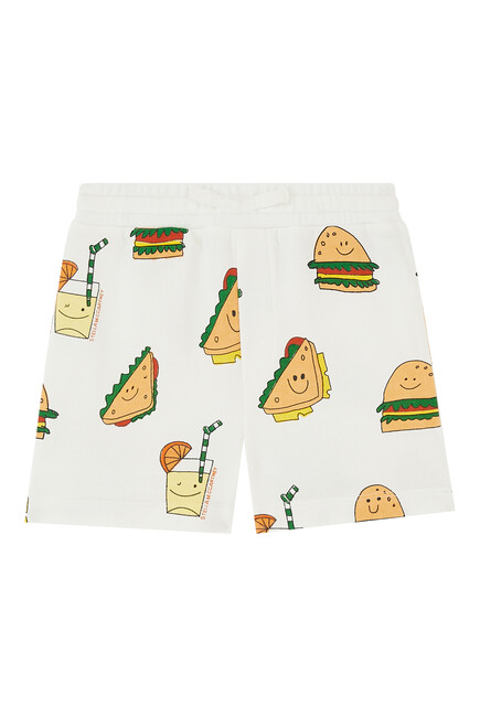 Kids Printed Cotton Shorts