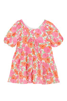 Kids Floral Print Dress