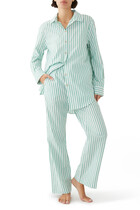 Aurelia Cotton-Silk Pajamas