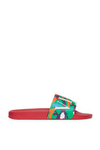 Valentino Garavani Camou7 Rubber Slide Sandals