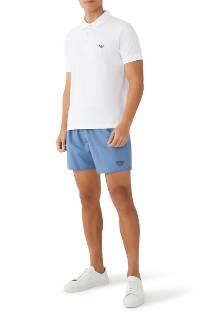 S88 Mid-Rise Nylon Swimshorts