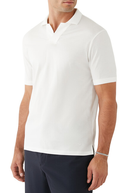 ASV Lyocell-blend Jersey Polo Shirt