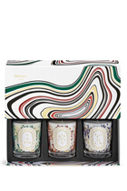Christmas Limited Edition Candles, Set of Three